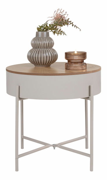 Příruční stolek Sinria (béžová)