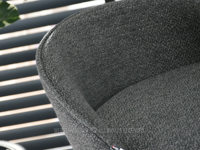 Židle Ignis (tmavý grafit + černá)