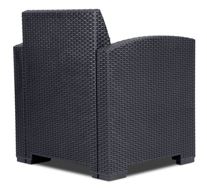 Zahradní set Hana 3 (antracit) (pro 5 lidí)