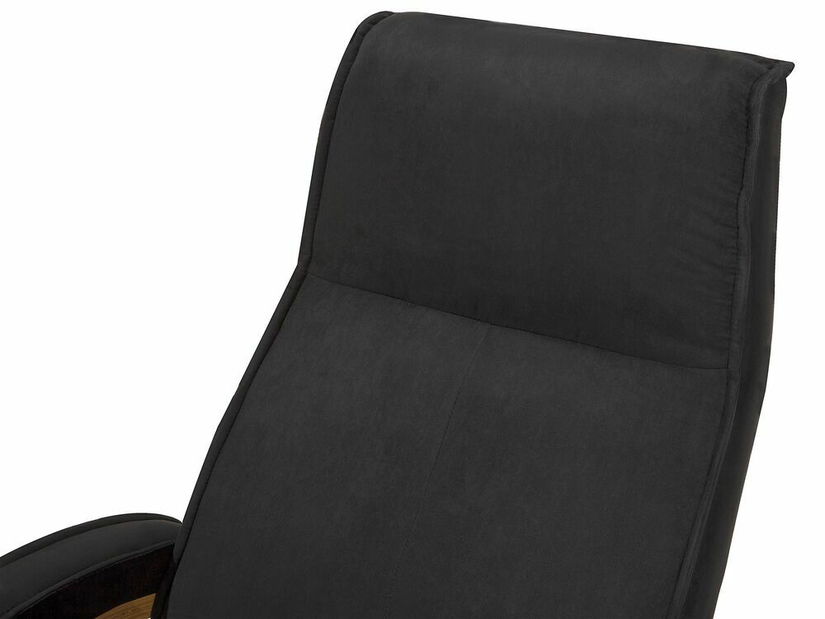 Masážní křeslo REXO (umělá kůže) (černá)