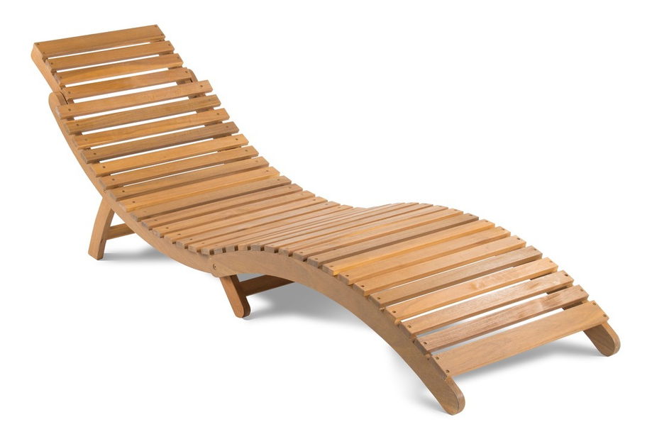 Zahradní lehátko Adria (přírodní)