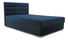  Jednolůžková postel 120 cm Picasso II (tmavě modrá) (s úl. prostorem a matrací)