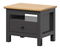 Noční stolek BRW Hesen KOM1S/5/6 (grafit + dub artisan)