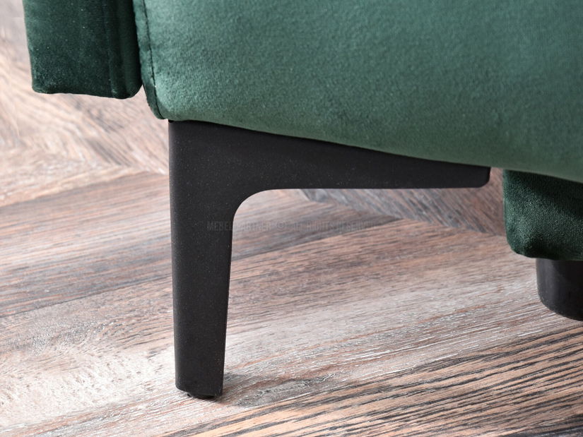 Pohovka dvousedačka Mastil (černá)