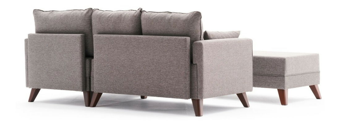 Rozkládací pohovka Bellina Mini Mini (hnědá) (P)