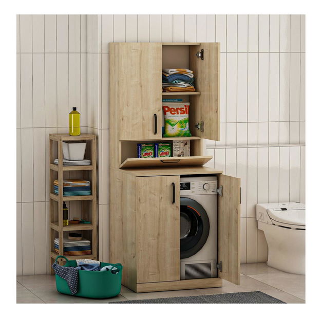 Skříňka na pračku Motuma (dub)