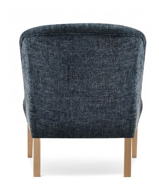 Relaxační křeslo Roseile (šedá + dub)