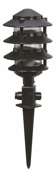 Venkovní nástěnné svítidlo Isacc (černá)