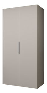Šatní skříň 100 cm Mirabella 1 (kašmír + kašmír)