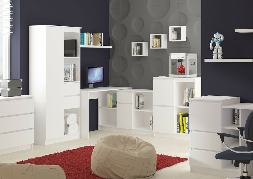 PC stolek Betul (bílá)