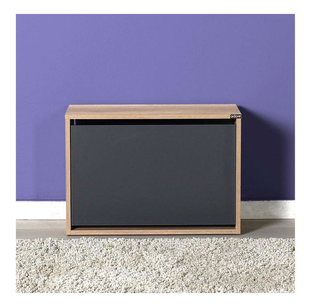 Botník (skříňka na boty) Tosina 1 (ořech světlý + antracit)