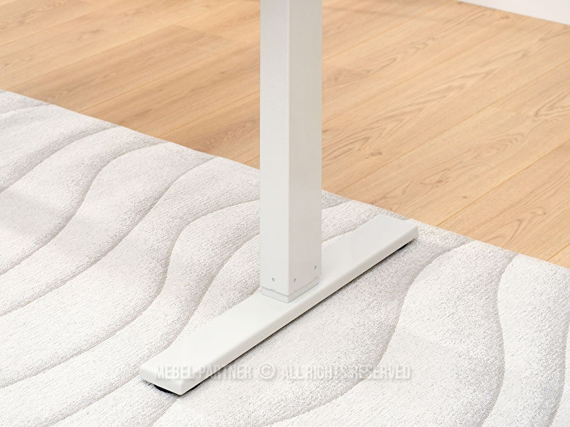 PC stolek Osto 120 (sonoma + bílá)