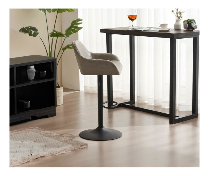 Barová židle Altarunta (šedá)