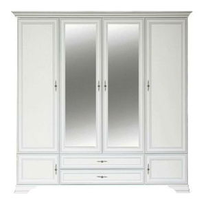 Šatní skříň Kuito SZF6D2S (alpská bílá)