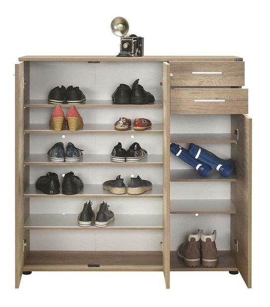 Botník (skříňka na boty) Aine (ořech světlý)