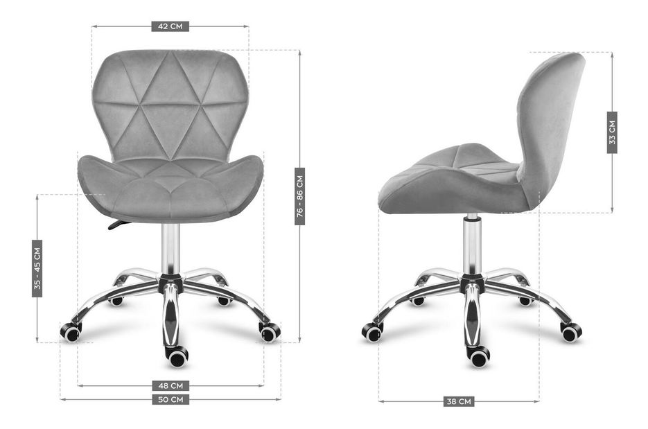 Kancelářská židle Forte 3.0 (šedá)