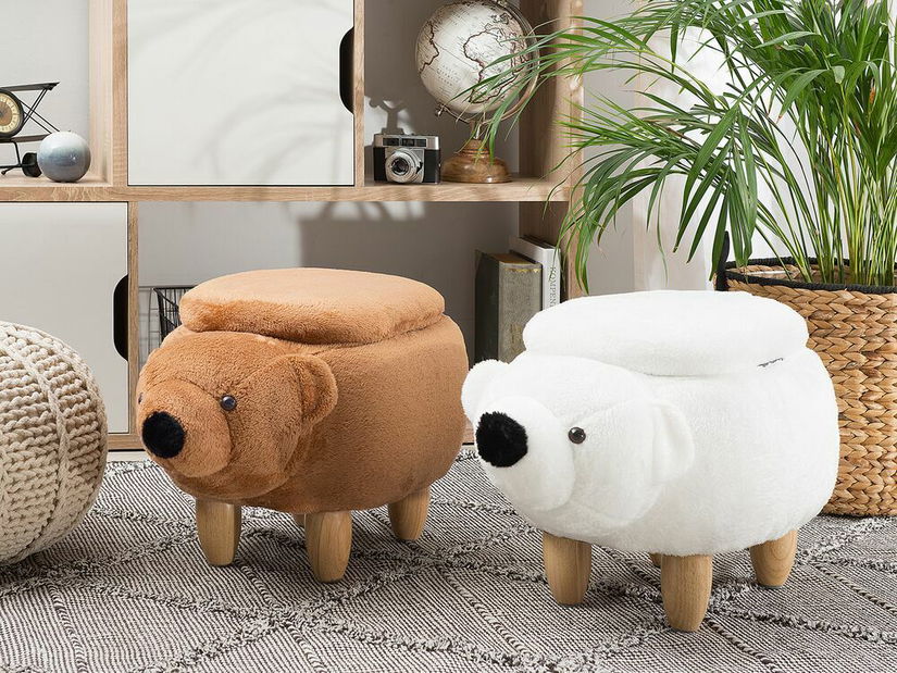 Taburet Barmaga (bílá)