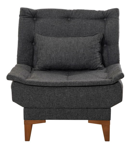 Křeslo Santic (antracit)