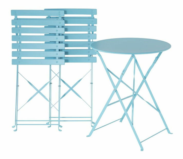 Zahradní set Flori (modrá)