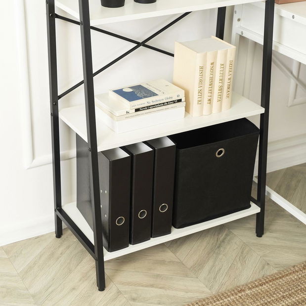 Regál Goleadora (bílá + černá)