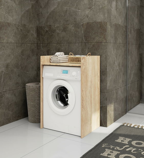 Koupelnová skříňka na pračku Fritas (dub sonoma)