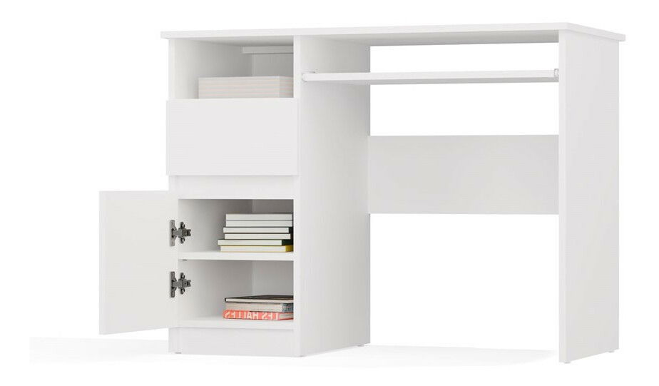 PC stolek Promovera 1 (bílá) (L)