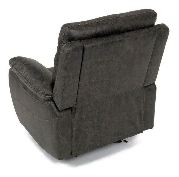 Polohovací křeslo Tricornio (kávová)