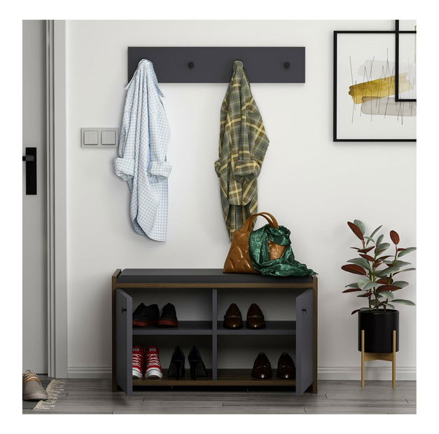 Předsíňová sestava Zorro (antracit)