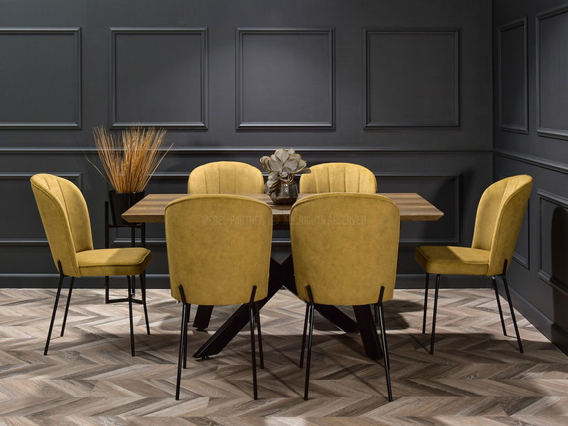 Jídelní židle Obrar (zlatá)