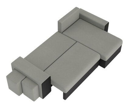 Rohová sedačka Terazuno S (terakota) (s úl. prostorem)