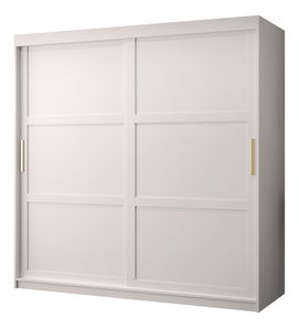Šatní skříň Riven 1 180 (bílá matná)
