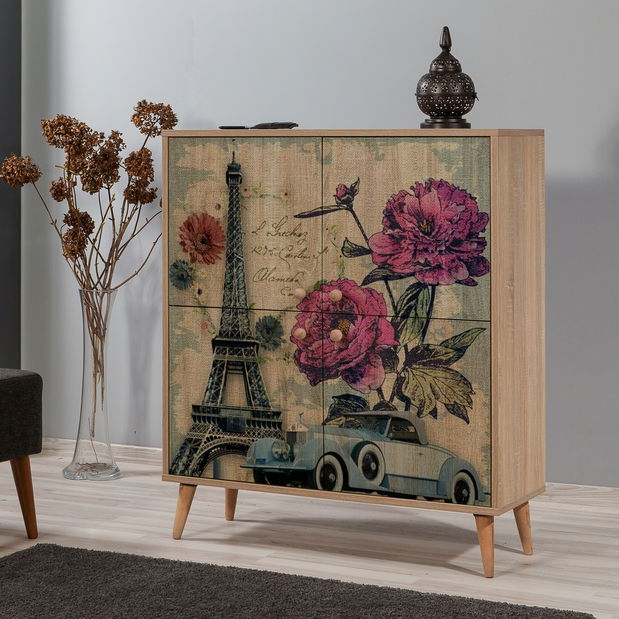 Skříňka Maluxe 733 (dub sonoma)