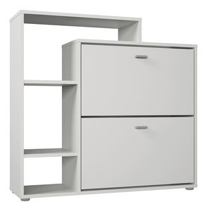 Botník (skříňka na boty) Mahai (bílá)