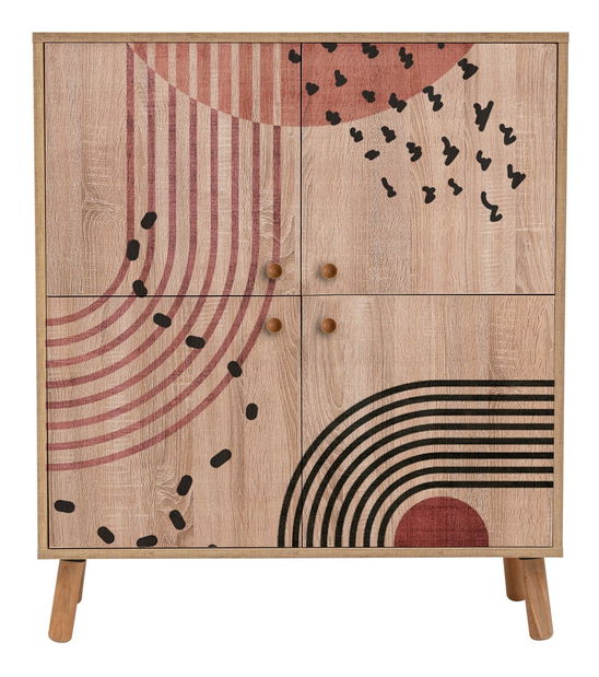 Předsíň Maluxe 984 (dub sonoma + kamenná)