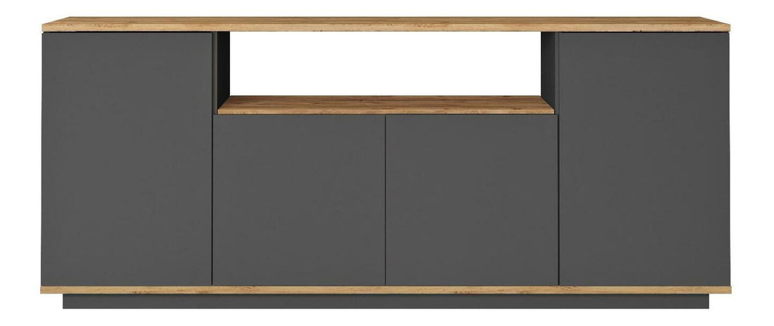 Skříňka Fera 15 (borovice atlantická + antracit)