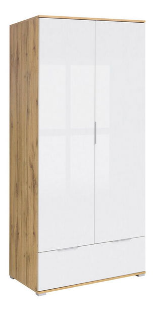 Šatní skříň BRW Zele SZF2D1S