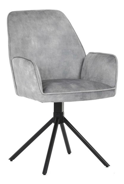 Jídelní židle Heridas (stříbrná)