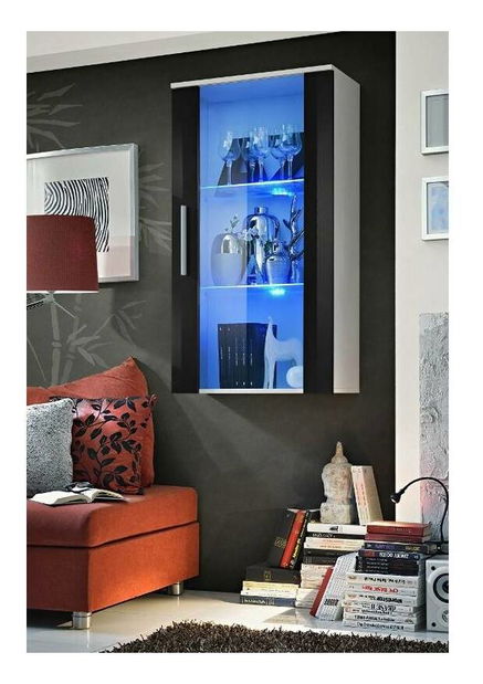 Vitrína na stěnu Nelia 23 WSH N2 (s osvětlením)