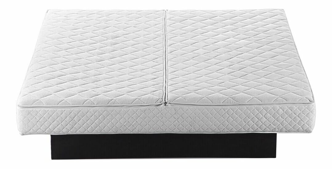 Manželská vodní postel 180 cm Anais (zlatá) (s roštem a matrací)