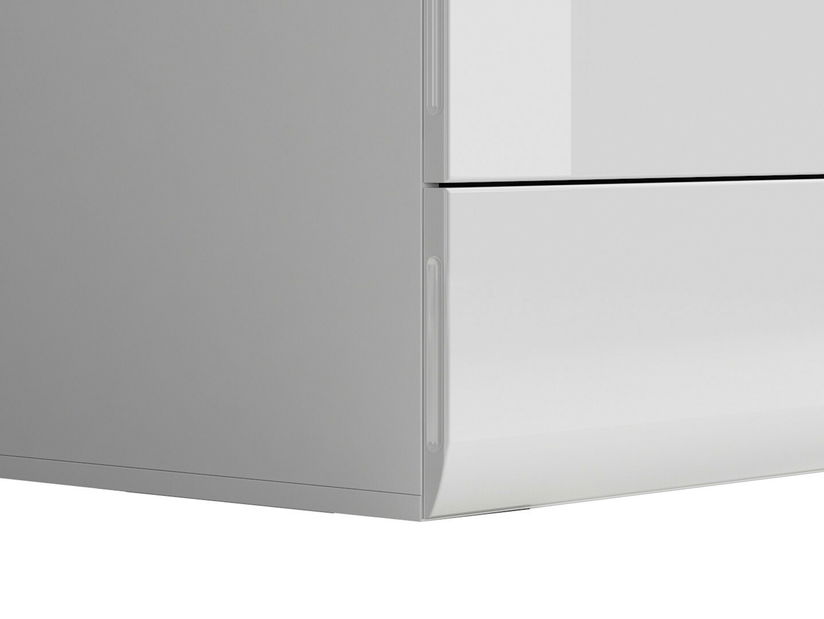 Komoda BRW Azteca Trio KOM5S/10/6 (bílá + lesk bílý)