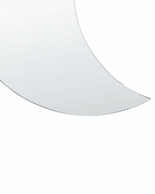 Nástěnné zrcadlo Pes (stříbrná)