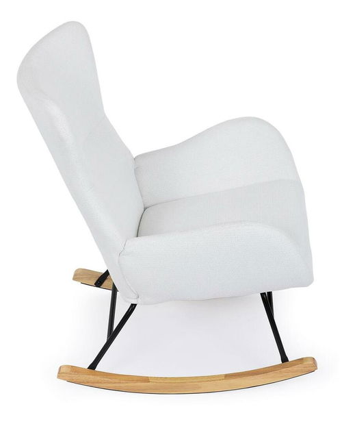 Houpací křeslo Alcanzaba (bílá)