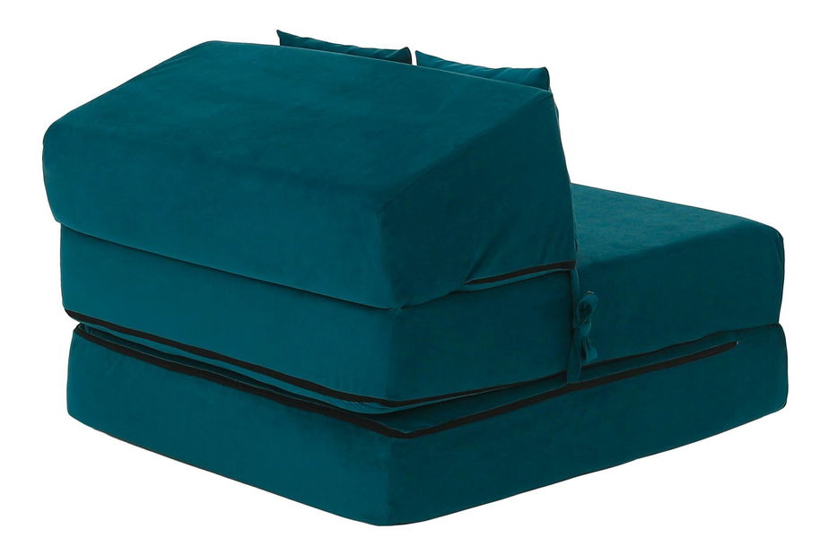 Rozkládací křeslo Plantearan (petrolejová)