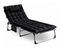 Zahradní lehátko Venden (černá)