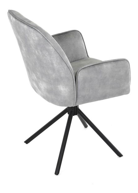 Jídelní židle Heridas (stříbrná)