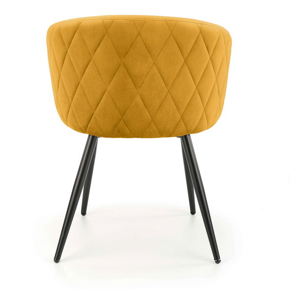 Jídelní židle Kieth (hořčicová)