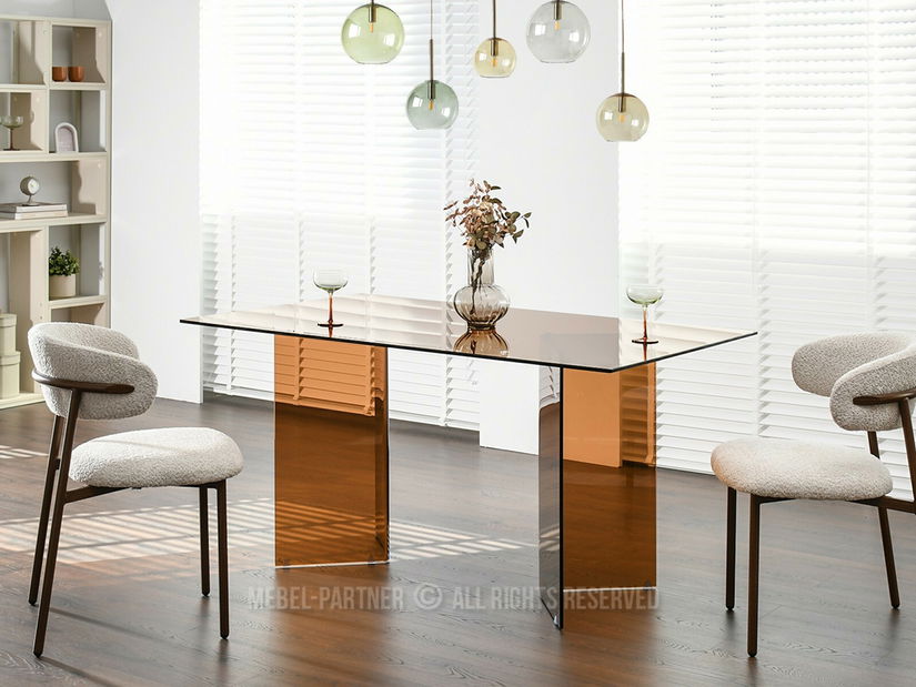 Jídelní stůl Fernandez (sklo)