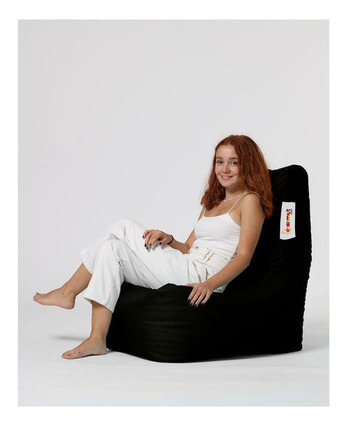 Sedací pytel Dust (černá)