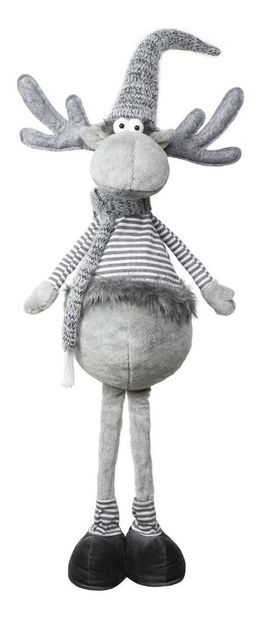 Plyšový sob RXL 423 (šedá)