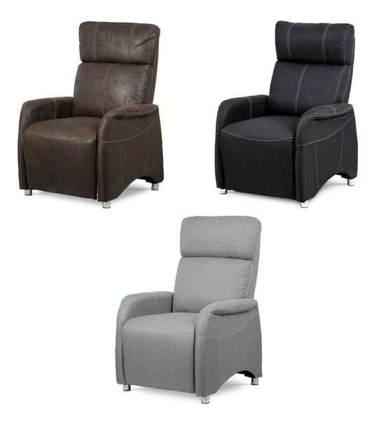 Polohovací křeslo Terrell-5040 BR3 (hnědá)